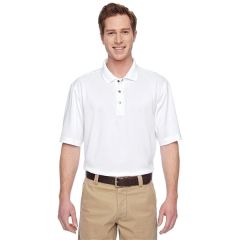 Harriton Men's Advantage Snag Protection Plus Il Snap Pla...