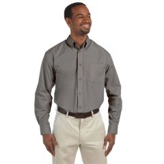 Harriton Men's Essential Poplin
