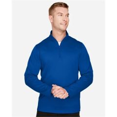 Harriton Men's Advantage Snag Protection Plus Quarter-Zip