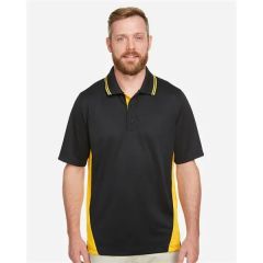 Harriton Men's Flash Snag Protection Plus Il Colorblock Polo