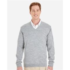 Harriton Men's Pilbloc V-Neck Sweater
