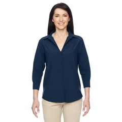 Harriton Women's Paradise Three-Quarter Pullover Sleeve P