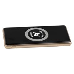 Hawthorn Silver Or Gold Wireless Charger 5000mah Power Bank