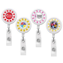 Heart Spinner Badge Reel