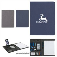 Heathered Padfolio With Writing Pad