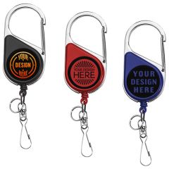 Heavy Duty Carabiner Badge Reel