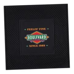 Heavy Duty Vinyl Bar Counter Mat - 14 Inch X 14 Inch