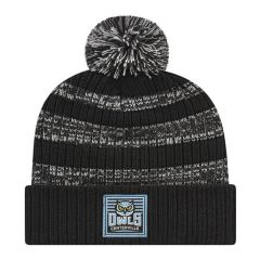 Heavy Ribbed Knit Cap With Cuff