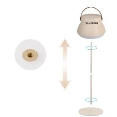 Height-Adjustable Outdoor Campin