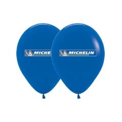Helium Balloon 9 Inch Latex Imprinted 2 Sides 2 Colors- Standard