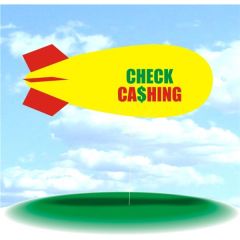 Helium Blimp Display - Financial