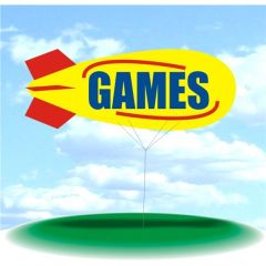 Helium Blimp Display - Games/Toys