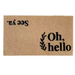 Hello Home Coir Doormat