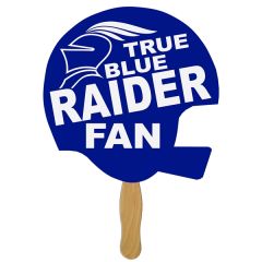 Helmet Hand Fan Full Color 1 Side