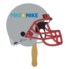 Helmet Hand Fan Full Color 1 Side