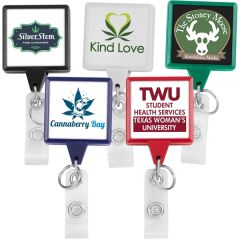 Hemp Jumbo Square Badge Reel