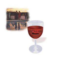 Here's-to-you Plastic Wine Glass
