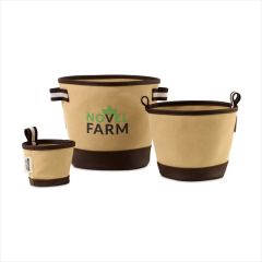 Heritage Supply Plant, Grow and Store Trio Of Pots