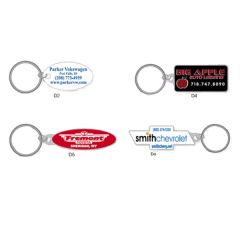High Quality Domed Metal Key Tags Cmkt