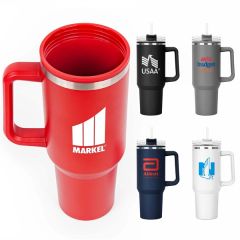 Hippo Lite Mug & Straw Lid With Twist Closure - 40 Oz