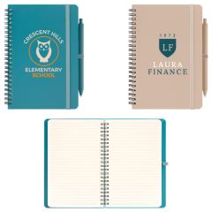 Hoga Repreve Spiral Jotter Notepad - A5 - Colorjet