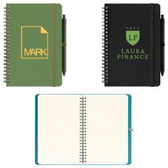 Hoga Repreve Spiral Jotter Notepad - A5 - Silkscreen