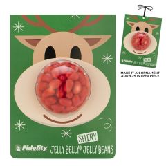 Holiday Billboard Candy Card - Very Cherry Jelly Belly Jell
