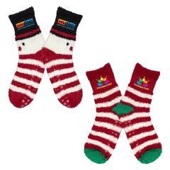 Holiday Fuzzy Anti-Slip Socks