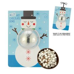 Holiday Mega Hot Chocolate Bomb Billboard Card