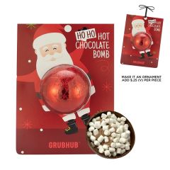 Holiday Mega Hot Chocolate Bomb Billboard Card