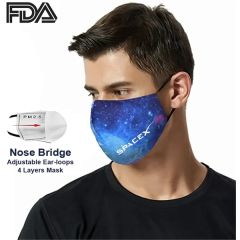 Holidayshield 5-Pack Pm2.5 Reusable Masks
