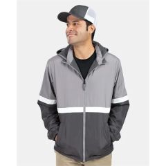 Holloway Men's Turnabout Reversible Hooded Jacket