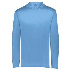Holloway Youth Momentum Hooded Long Sleeve T-Shirt