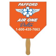 Home Plate Hand Fan