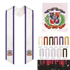 Honorary Graduation Stole - Embroidery 60 Inch