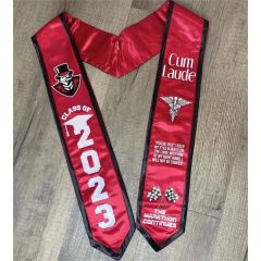 Honorary Graduation Stole - Full-Color Sublimation 72 Inch