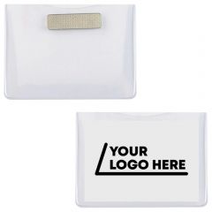 Horizontal Magnet Event Badge Holder