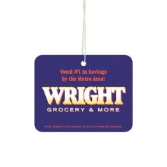 Horizontal Rectangle Round Corners Shaped Air Fresheners