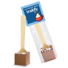 Hot Chocolate On A Spoon - Milk Chocolate & Peppermint
