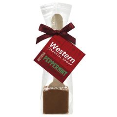 Hot Chocolate On A Spoon - Milk Chocolate With Peppermint