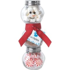 Hot Chocolate Snowman Kit