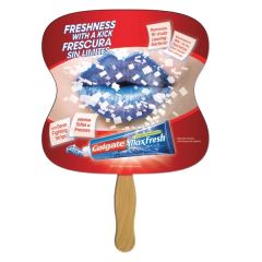 Hourglass Hand Fan