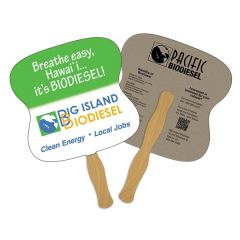 Hourglass Recycled Hand Fan