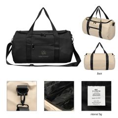 Hudson Rpet Leatherette Duffel Bag
