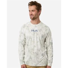 Huk Men's Airweight Ks Printed Crewneck Pullover