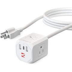 Hypergear Cube Multi-Port Power Strip Extension Cord