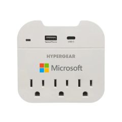 Hypergear Multi Plug 5 Outlet Extender With USB-C & USB Port