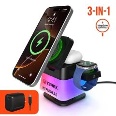 Hypergear Powerfold Cube 3-In-1 Wireless Charging Stand