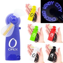 Hypnosis LED Pre Programmed Message Fan
