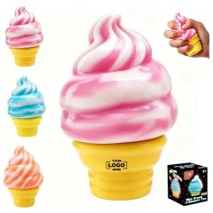 Ice Cream Cone Squishy Toy
